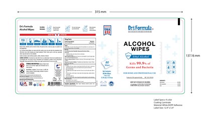 Label (80 Wipes Label)